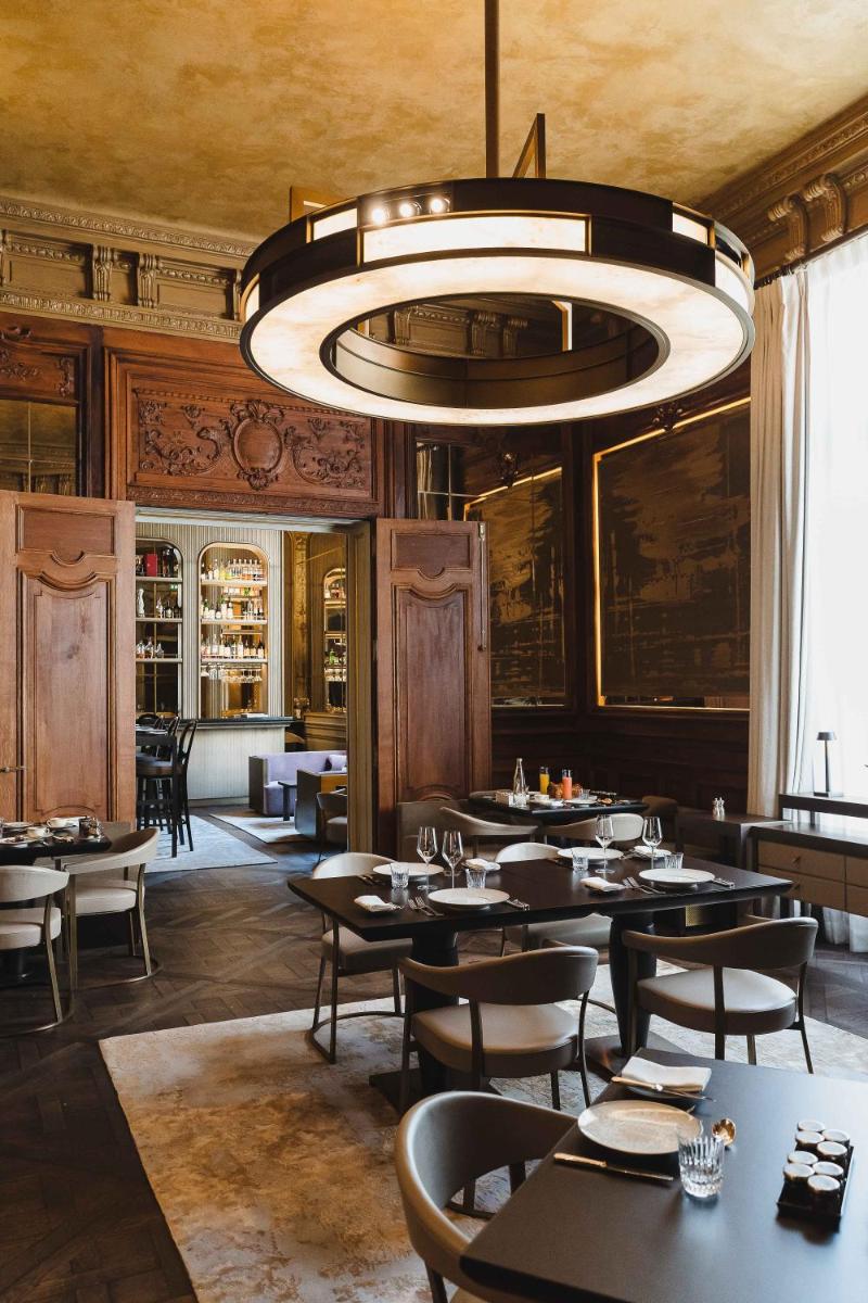 Coin salon dans l'établissement Maison Villeroy