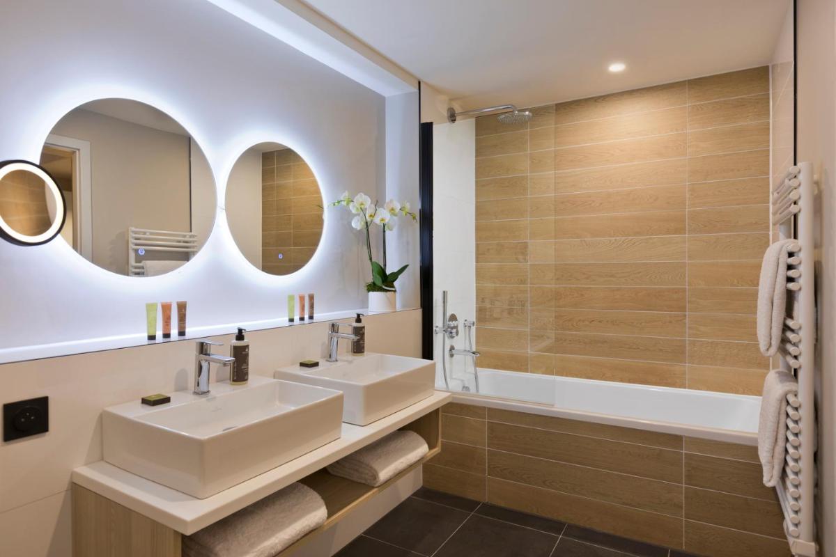 Salle de bains dans l'établissement Citadines Eurometropole Strasbourg