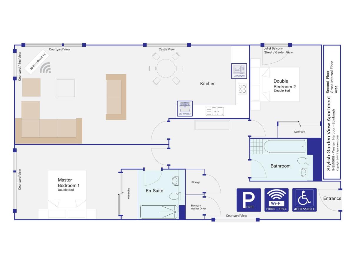Stylish Garden View Apartment - Housity