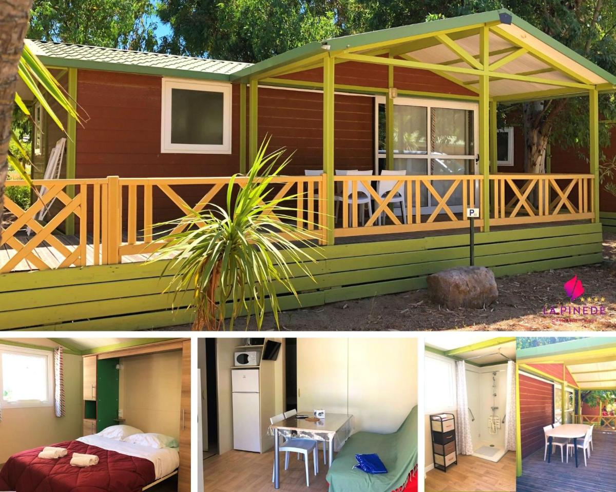 Balcon ou terrasse dans l'établissement Camping La Pinède