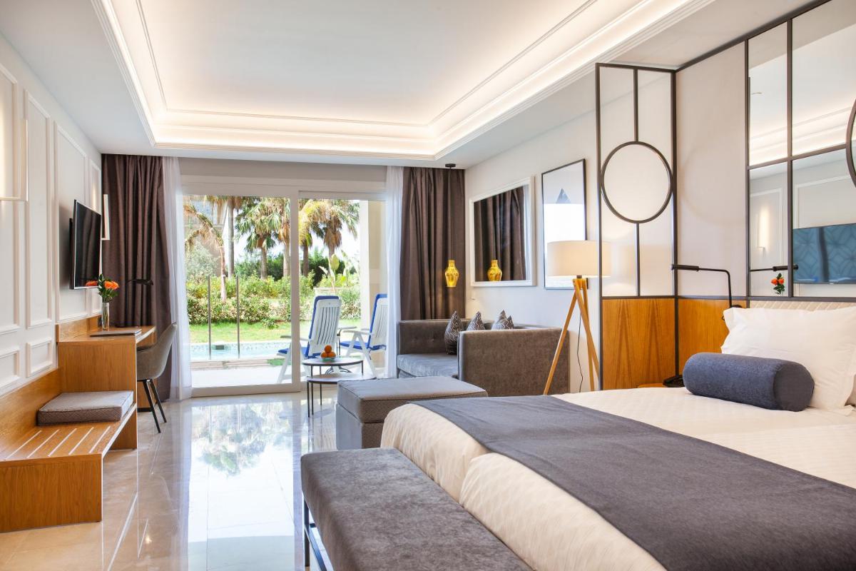 Cama o camas de una habitación en Grupotel Playa de Palma Suites & Spa