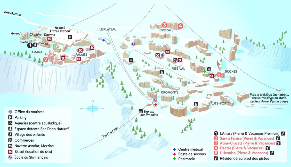 Photo de la galerie de l'établissement Résidence Pierre & Vacances Premium L'Amara, à Avoriaz