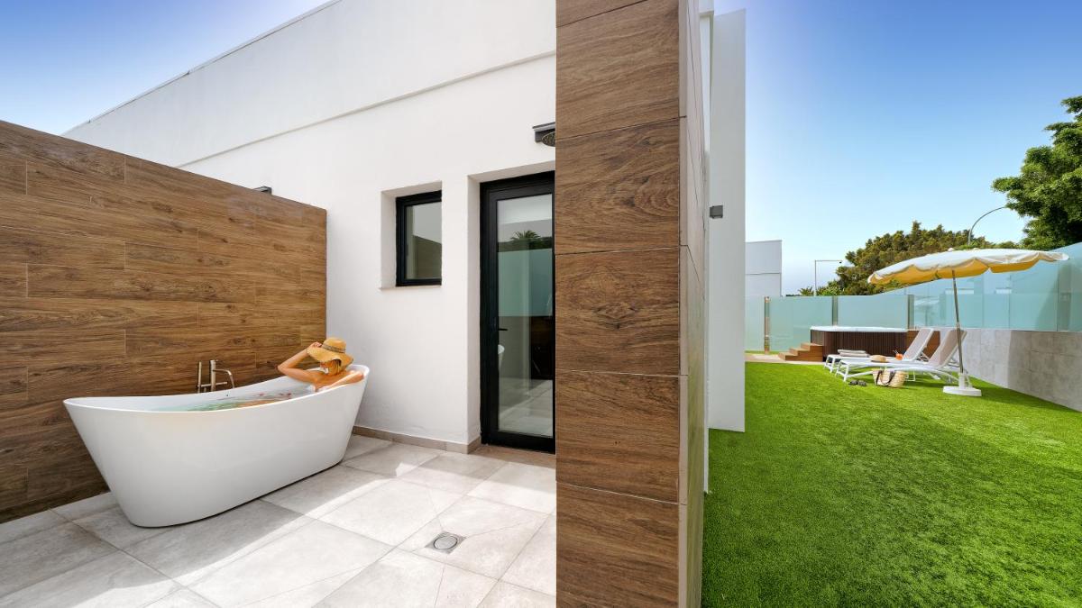Jardín al aire libre en Club Maspalomas Suites & Spa - Adults Only