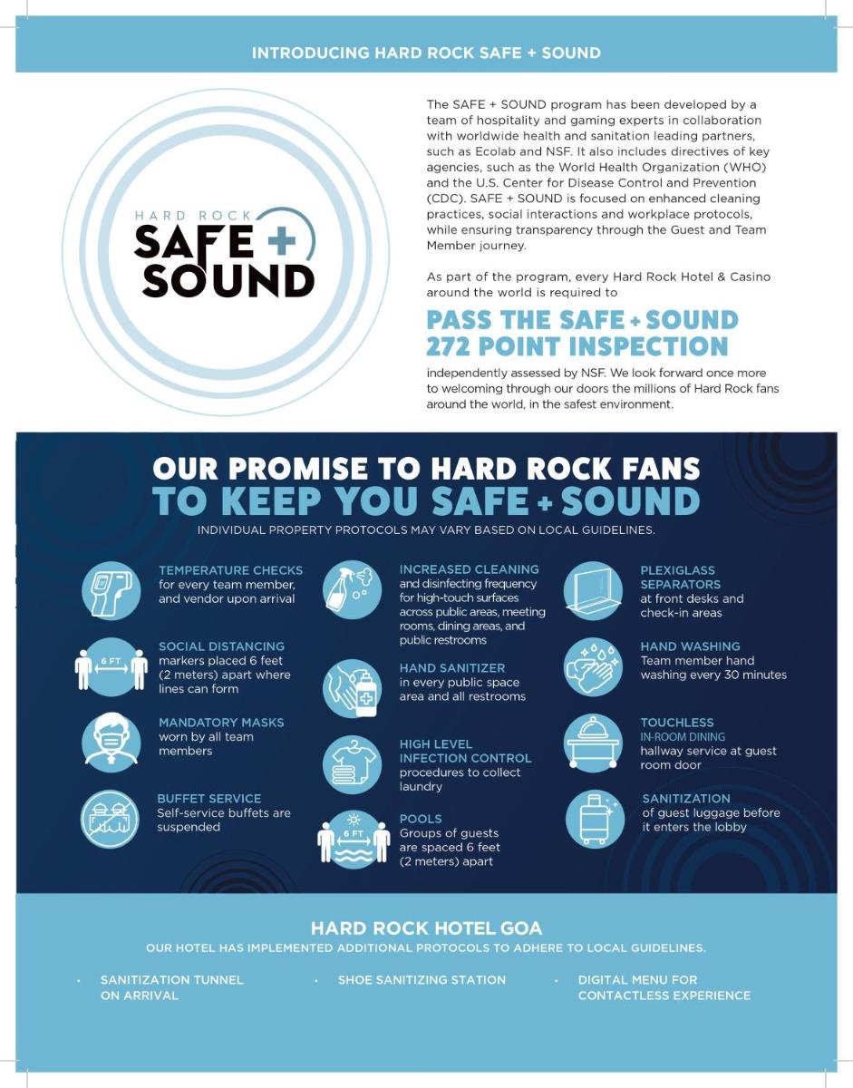 a screenshot of a page of a rock firm website at Hard Rock Hotel Goa Calangute in Calangute