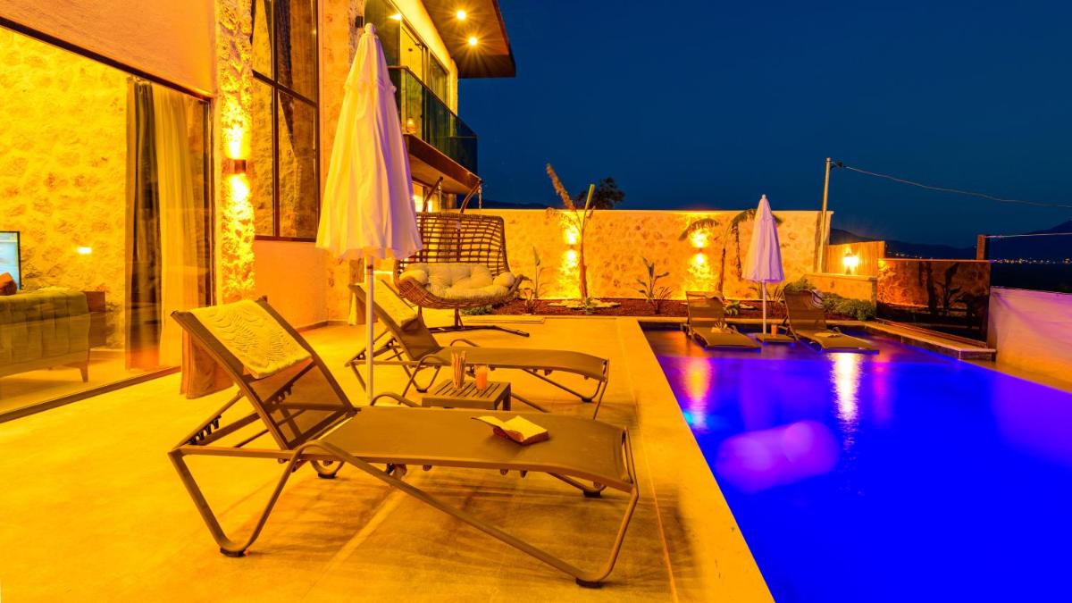 Salih - 2 Bedroom with jacuzzi in Kalkan Çayköy - Housity