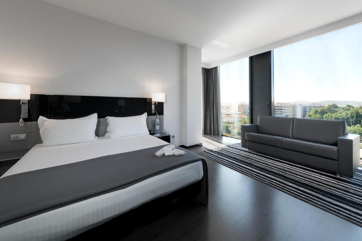 Cama o camas de una habitación en Eurostars Palace