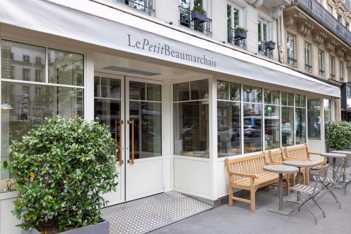 Restaurant ou autre lieu de restauration dans l'établissement Le Petit Beaumarchais Hotel & Spa