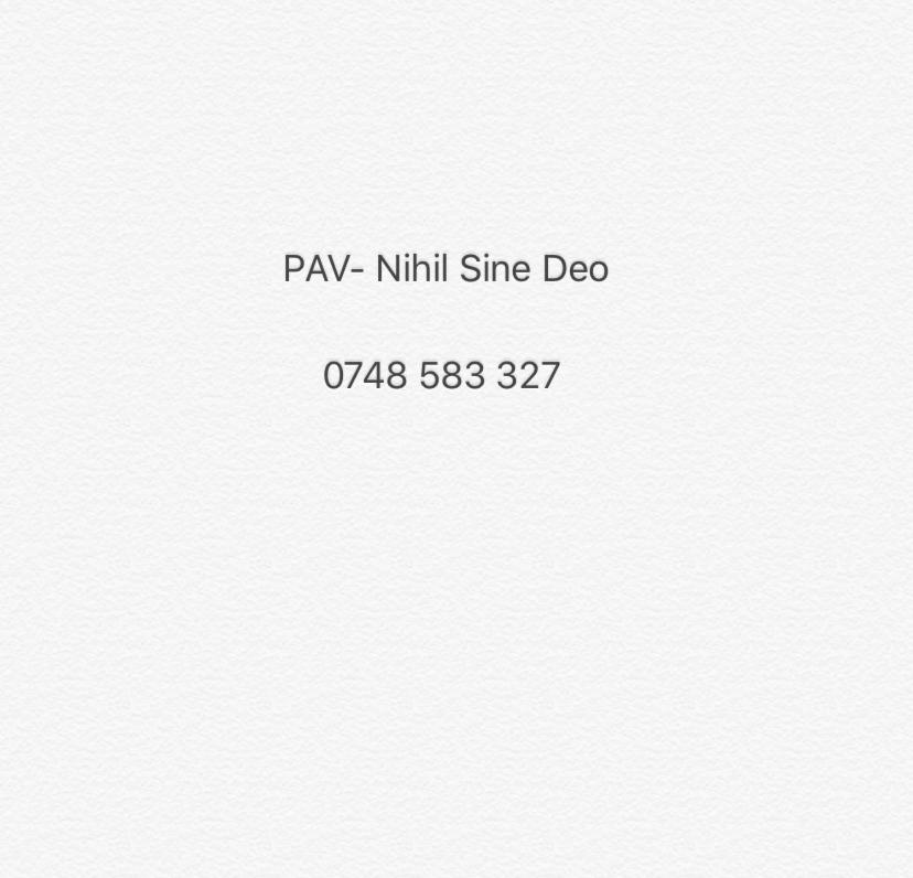 PAV- Nihil sine Deo - Housity