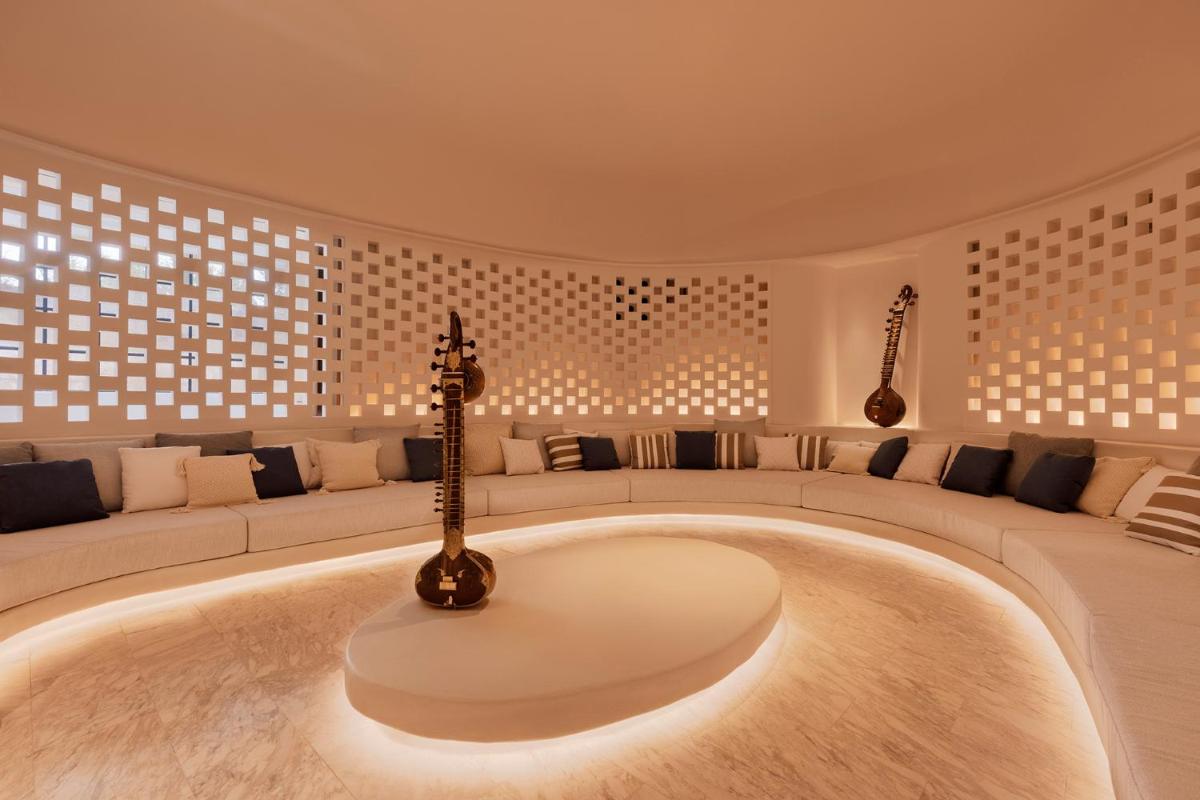 Zona de estar de Six Senses Ibiza