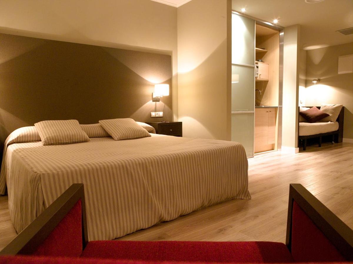 Cama o camas de una habitación en HG La Molina