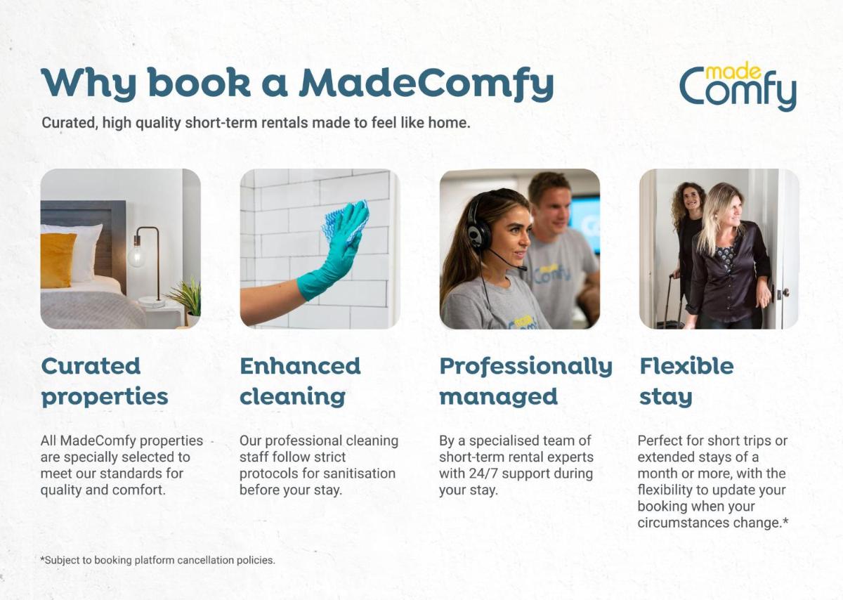 MadeComfy Executive & Stylish Inner-City Apartment DUPLICATE - Housity