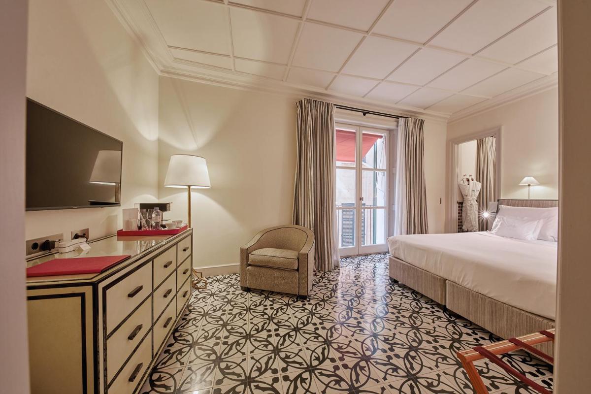 Cama o camas de una habitación en Hotel Cappuccino - Palma