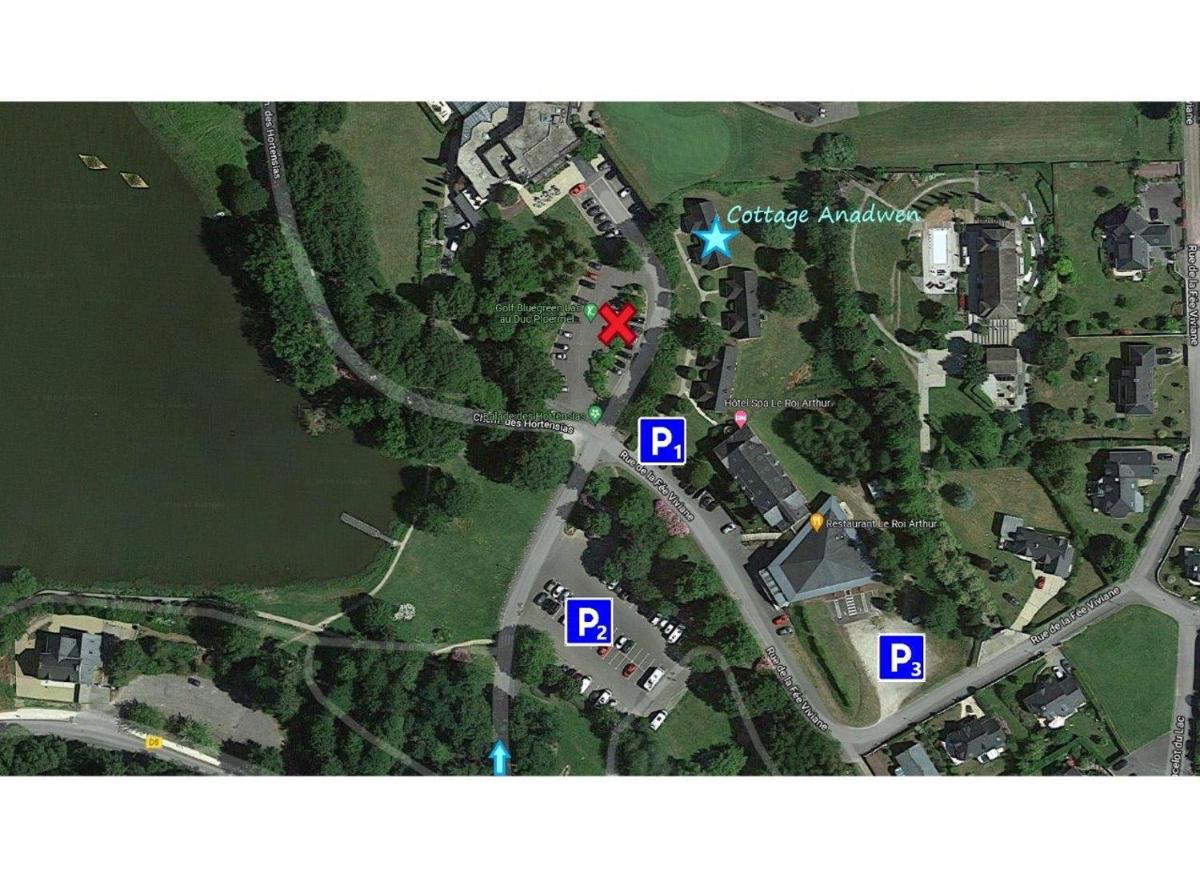 Cottage Anadwen au pied du lac au duc et son golf - Housity