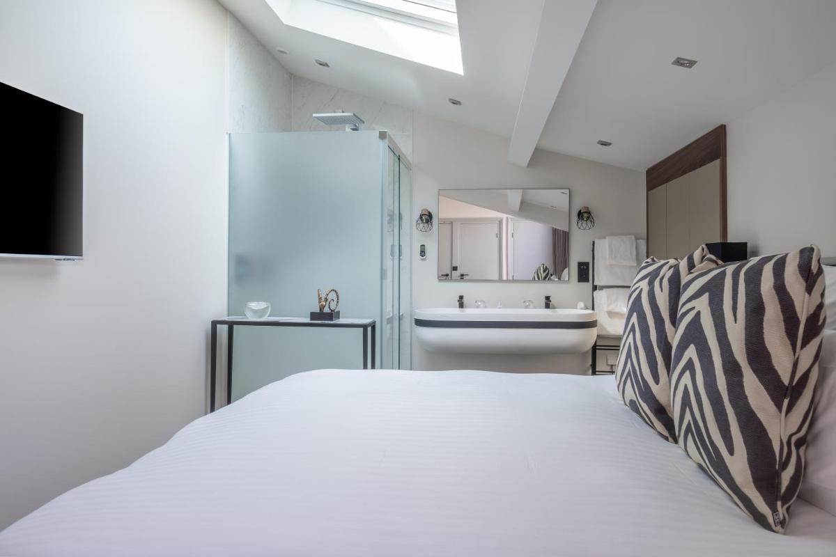 Cuisine ou kitchenette dans l'établissement Le Boutique Hotel & Spa