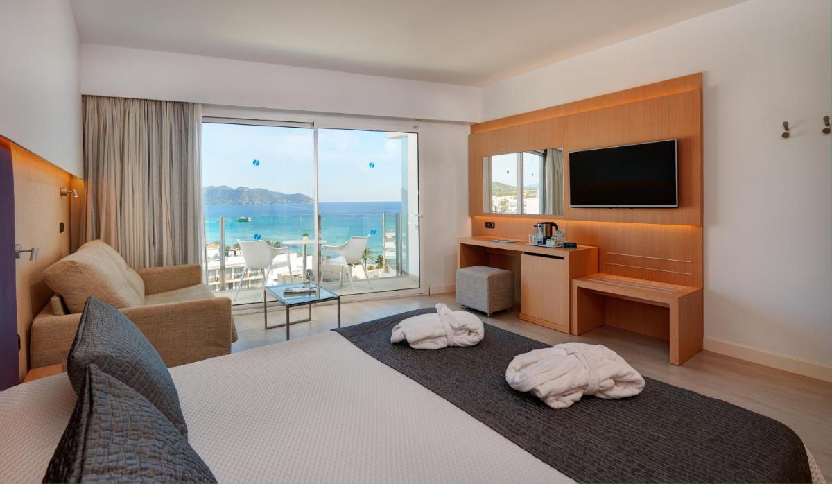 Cama o camas de una habitación en CM Playa del Moro