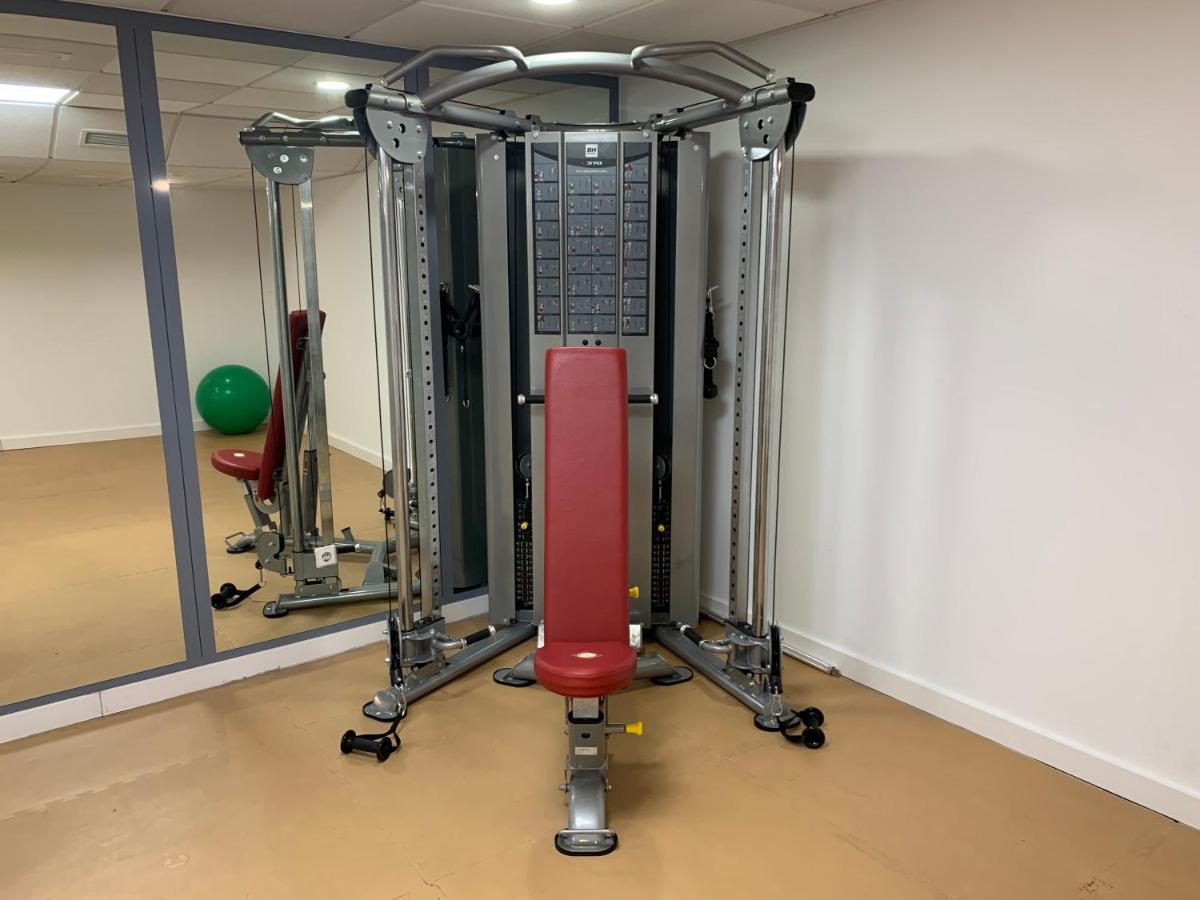 Gimnasio o instalaciones de fitness de Aparthotel Monarque Sultán