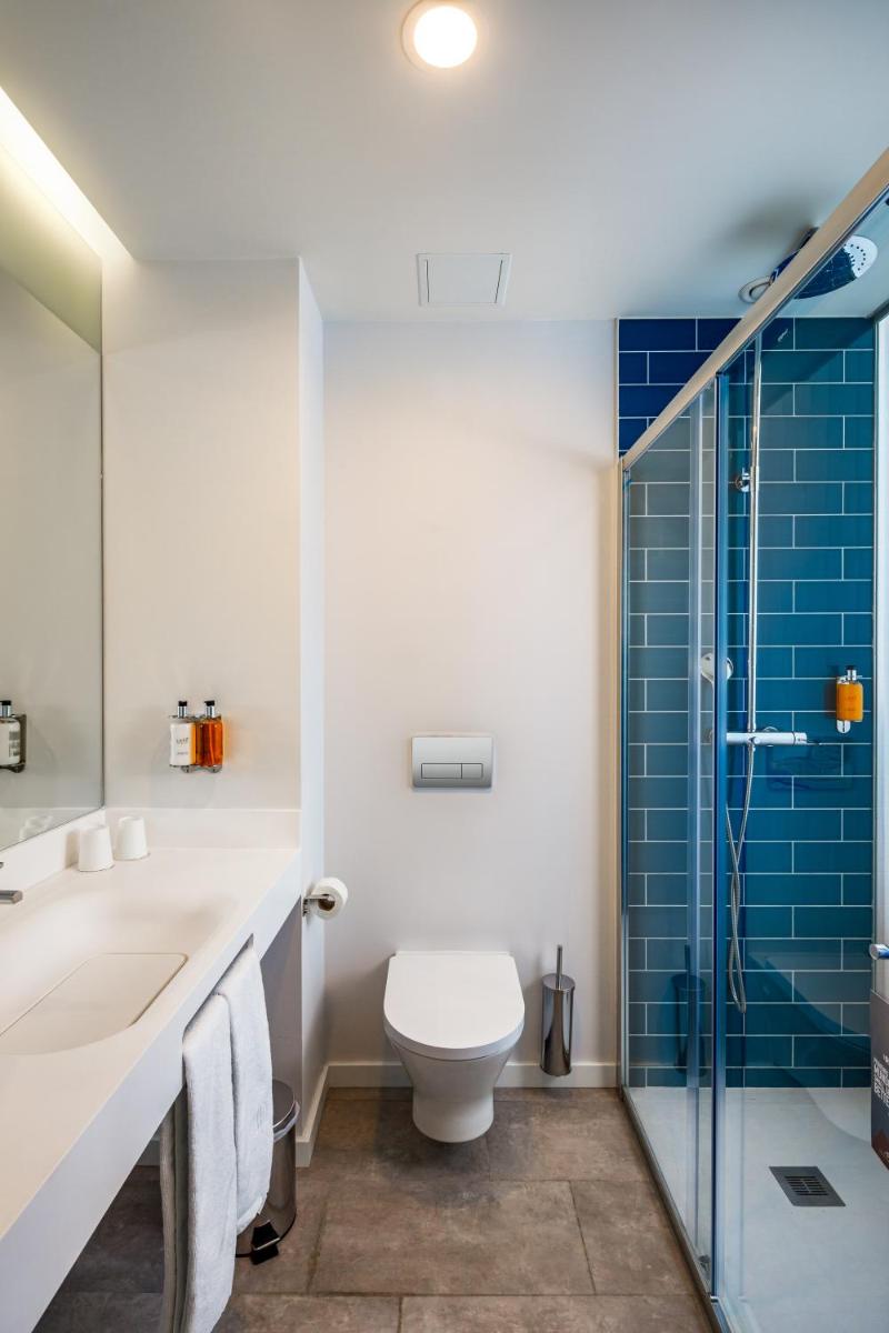 Uma casa de banho em AP Cabanas Beach & Nature - Adults Friendly