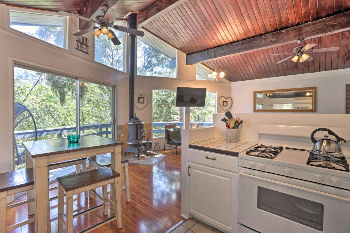 1 Mi to Lake Gregory Mtn-View Cabin with Deck - Housity