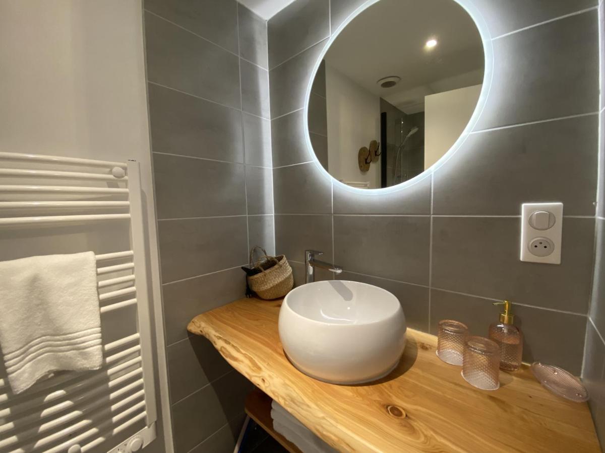 Salle de bains dans l'établissement Maison des Dunes