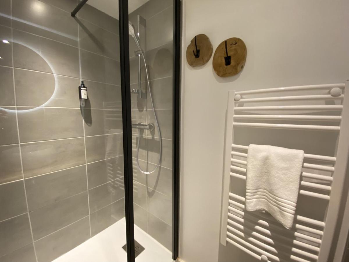 Salle de bains dans l'établissement Maison des Dunes