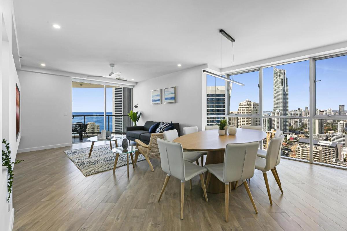 Chevron Renaissance 3 Bed Apartment by Vaun - Housity