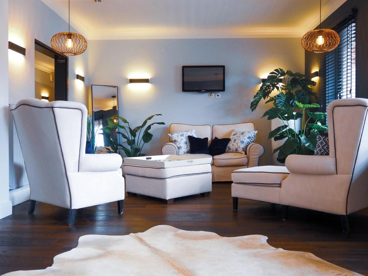 Ein Sitzbereich in der Unterkunft ALPENLIEBE - Sauna & Whirlpool - APARTments