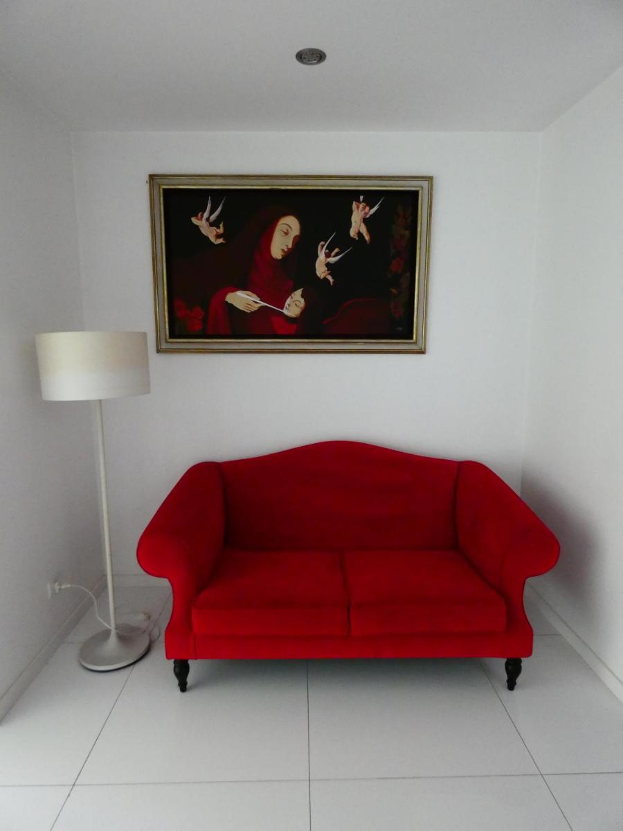 Uma área de estar em Hotel Vila D'Óbidos