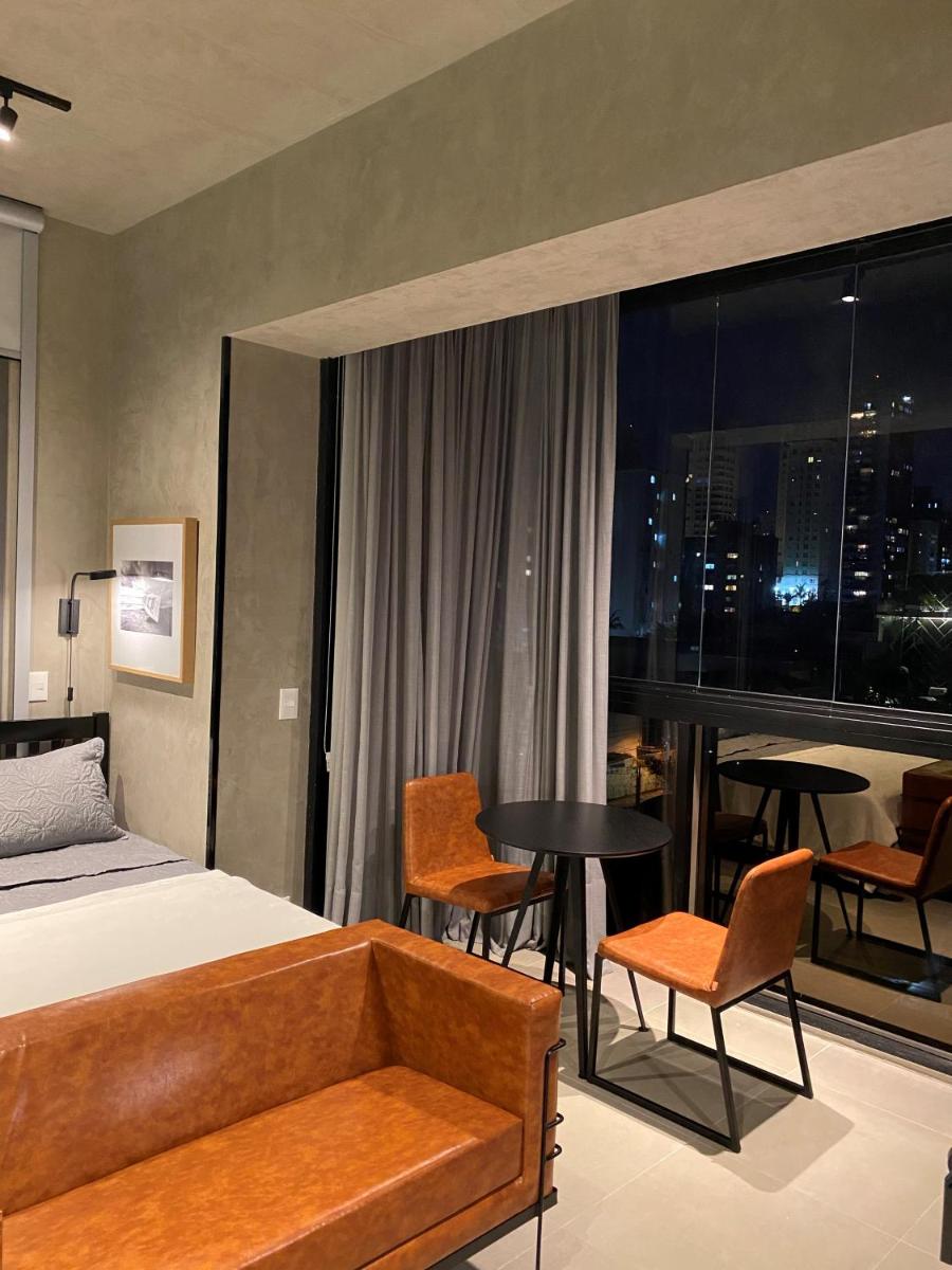 Cama Queen- Loft super moderno na Vila Olímpia - Housity