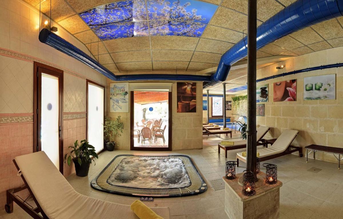 Zona de estar de Monnaber Nou Finca Hotel & Spa