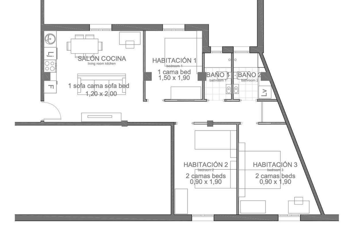 Apartment behind Bilbao city hall - Housity
