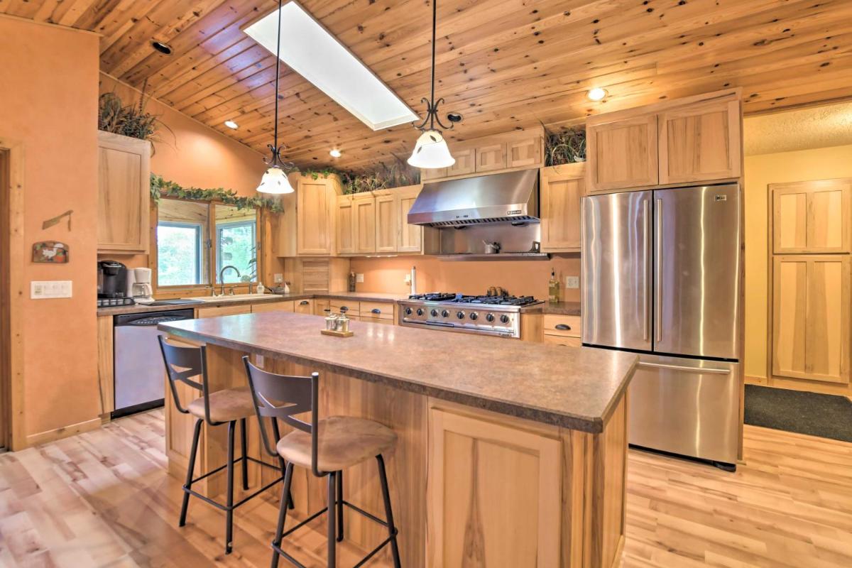 Spacious Lakefront Home with Patio and Boat Dock! - Housity
