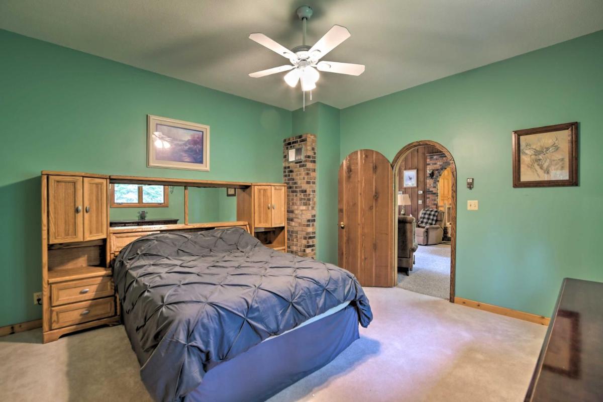 Spacious Lakefront Home with Patio and Boat Dock! - Housity
