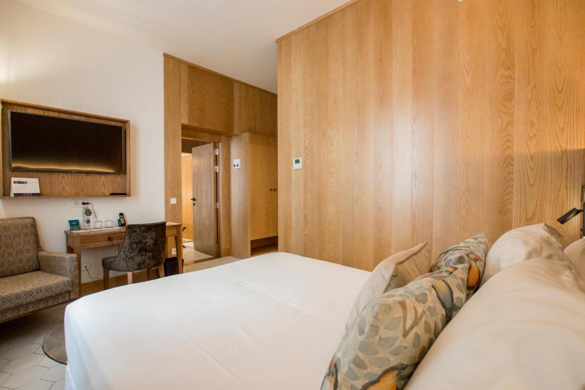 Cama o camas de una habitación en Boutique Hotel Sant Roc & Spa