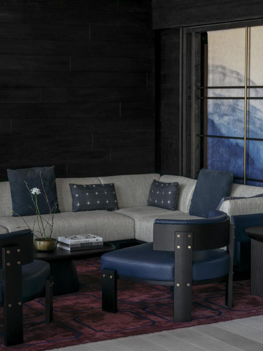 Zona de estar de Nobu Hotel Barcelona