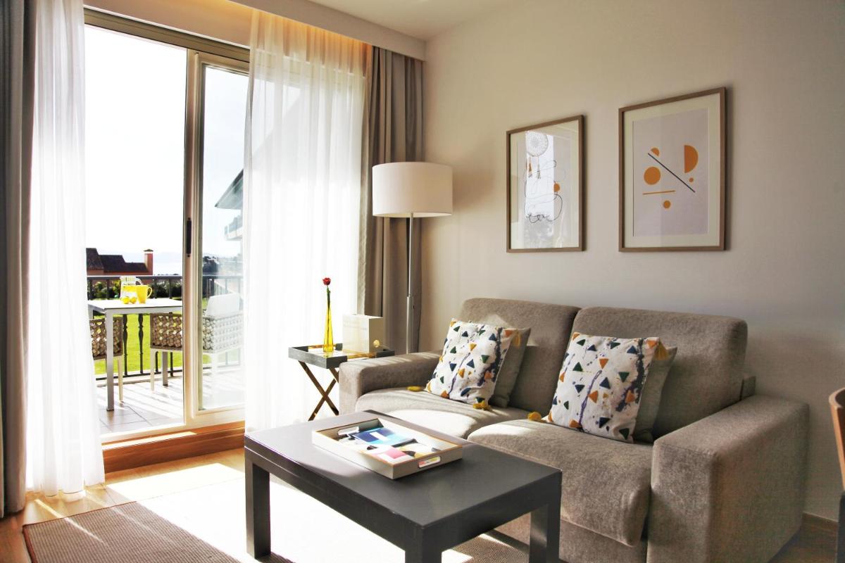 Zona de estar de Augusta Eco Wellness Resort 4 Superior