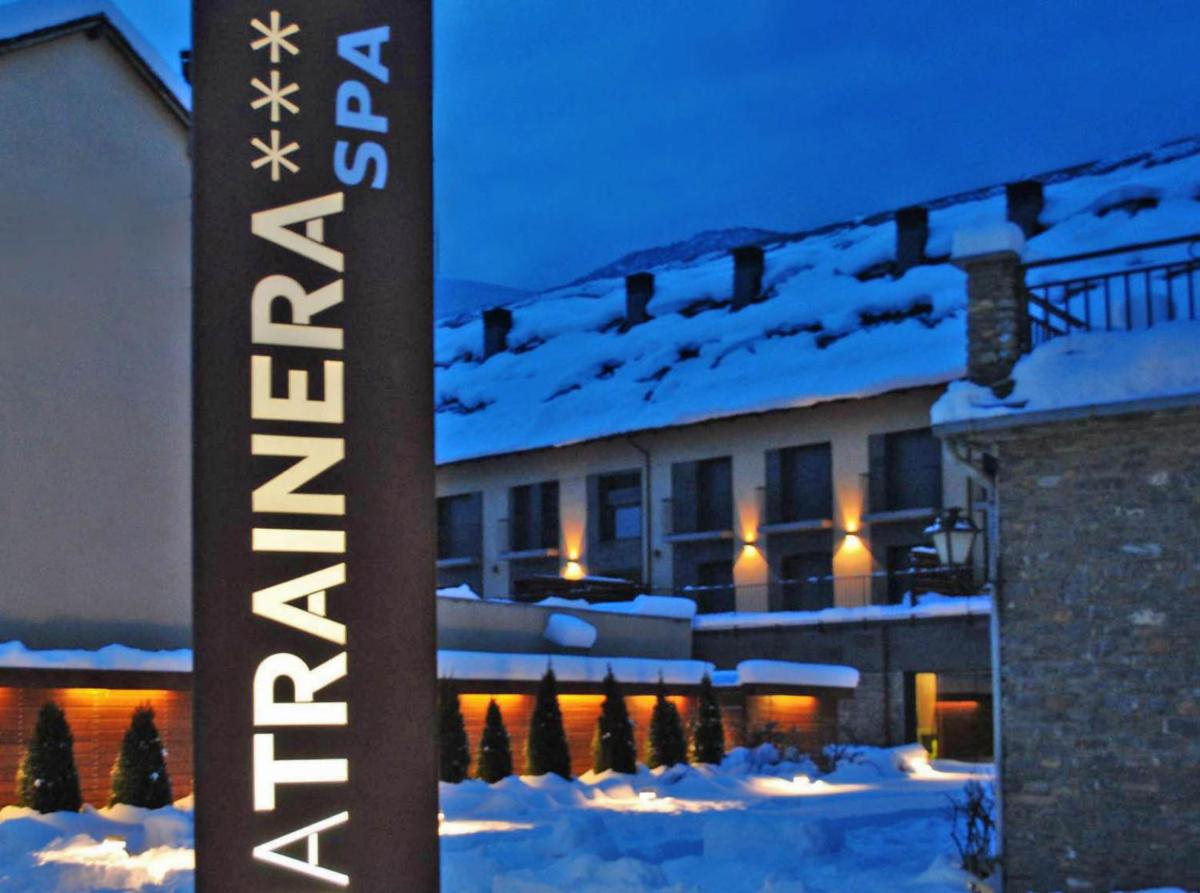 Aparthotel Trainera en invierno