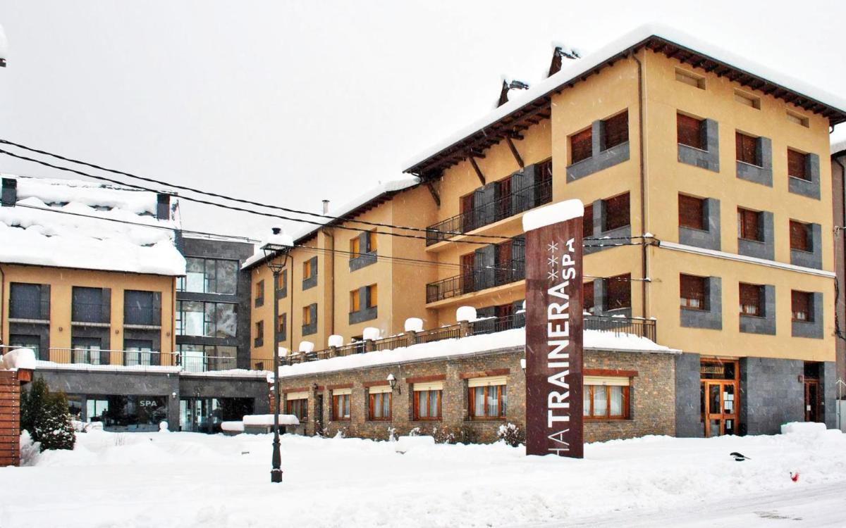 Aparthotel Trainera en invierno