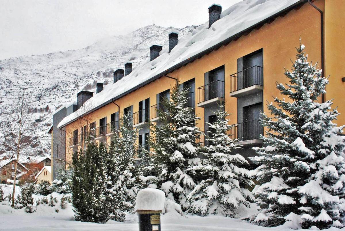 Aparthotel Trainera en invierno