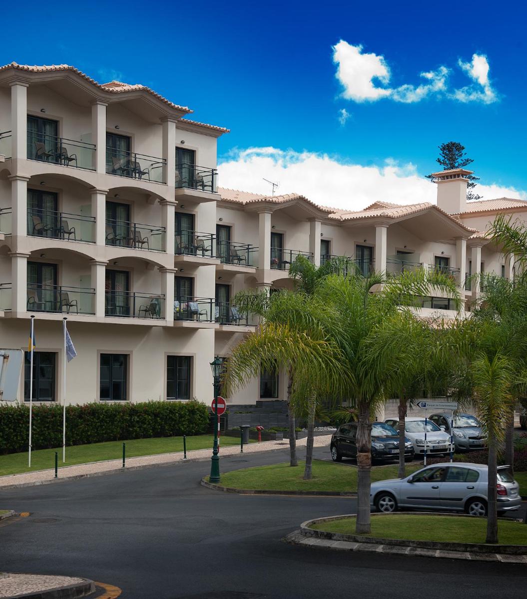 O edifício onde o hotel está situado