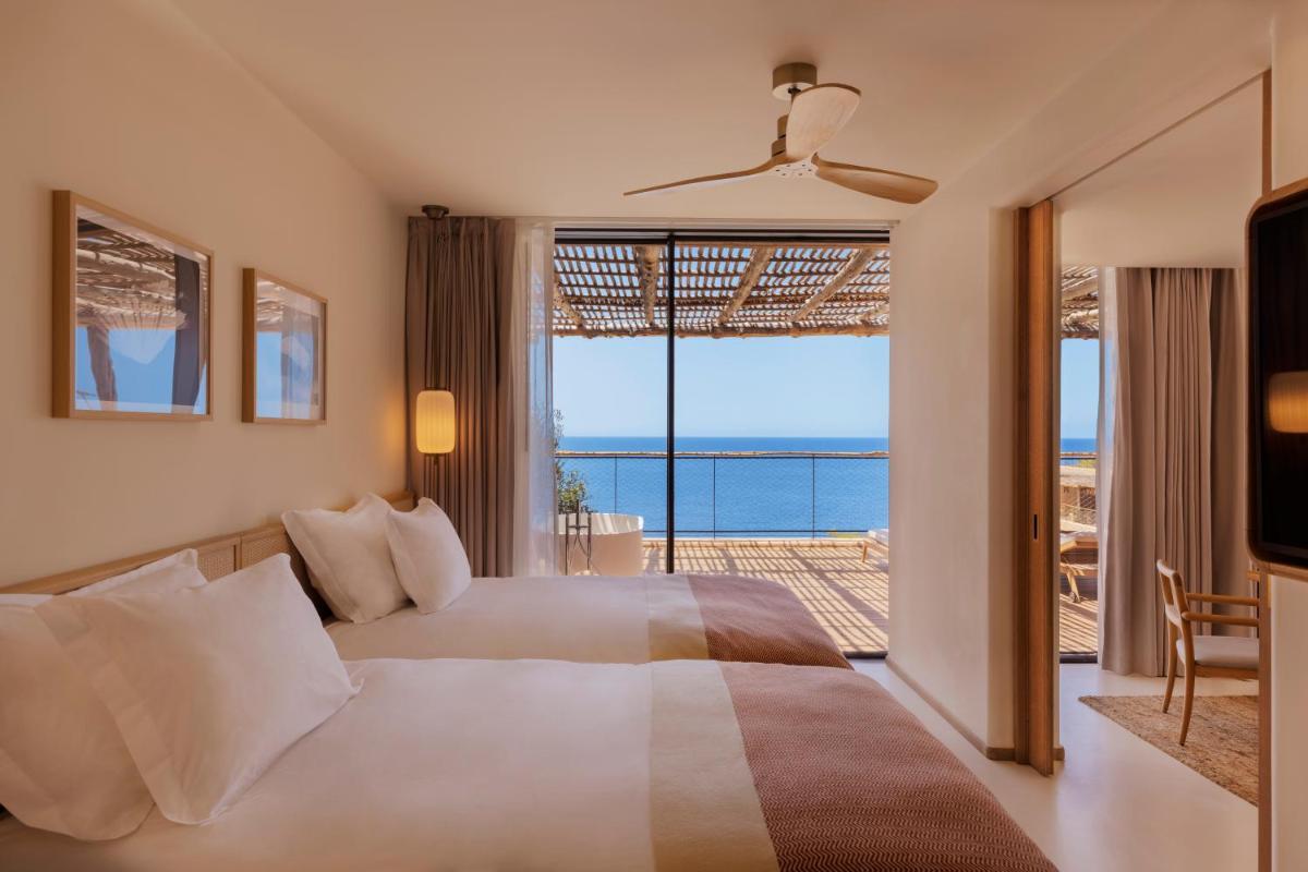 Cama o camas de una habitación en Six Senses Ibiza