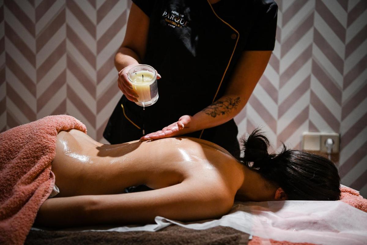 O spa e/ou outras comodidades de bem-estar em Hotel Do Parque - Congress & SPA