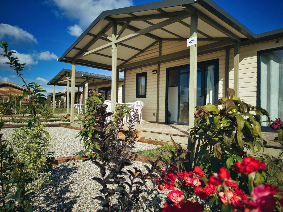 Jardin de l'établissement Lodge Hôtel & Spa Les Voiles du Grand Large