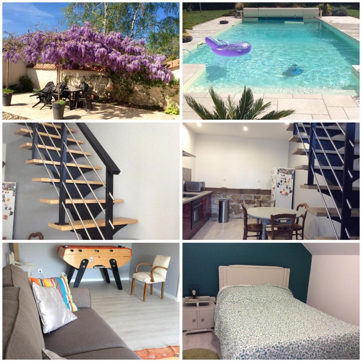 Suitetrails - Gîte des ouches - piscine