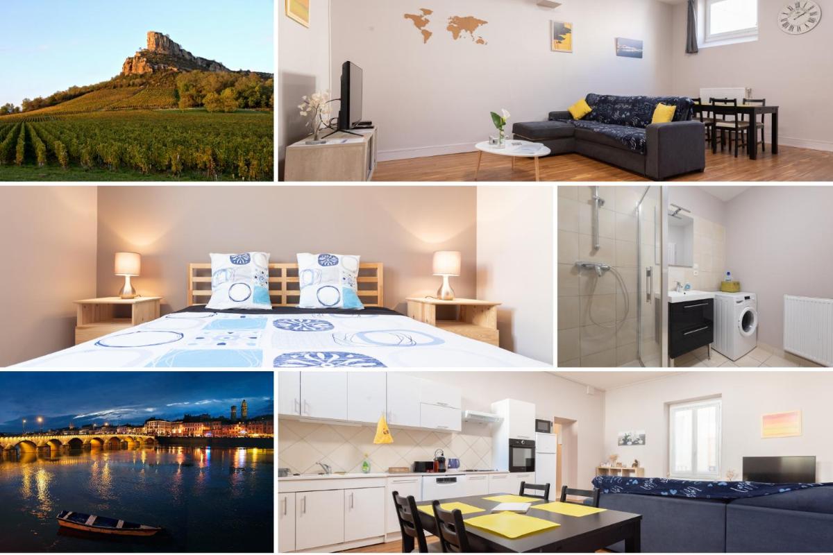 Le Mac'Honey Lounge, T2, 55 m2, HYPERCENTRE MACON au calme - Housity