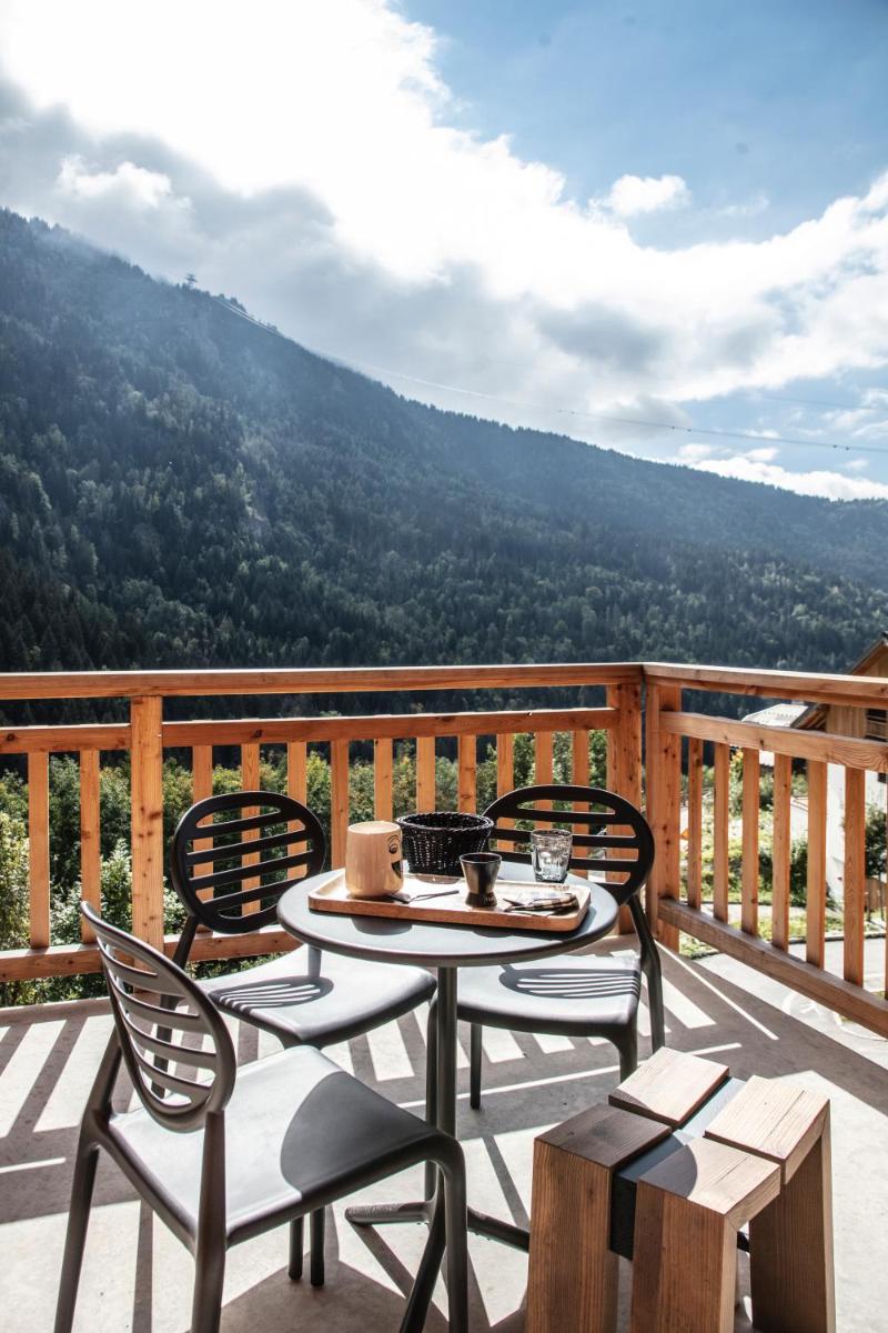 Vue générale sur la montagne ou vue sur la montagne depuis l'appart'hôtel