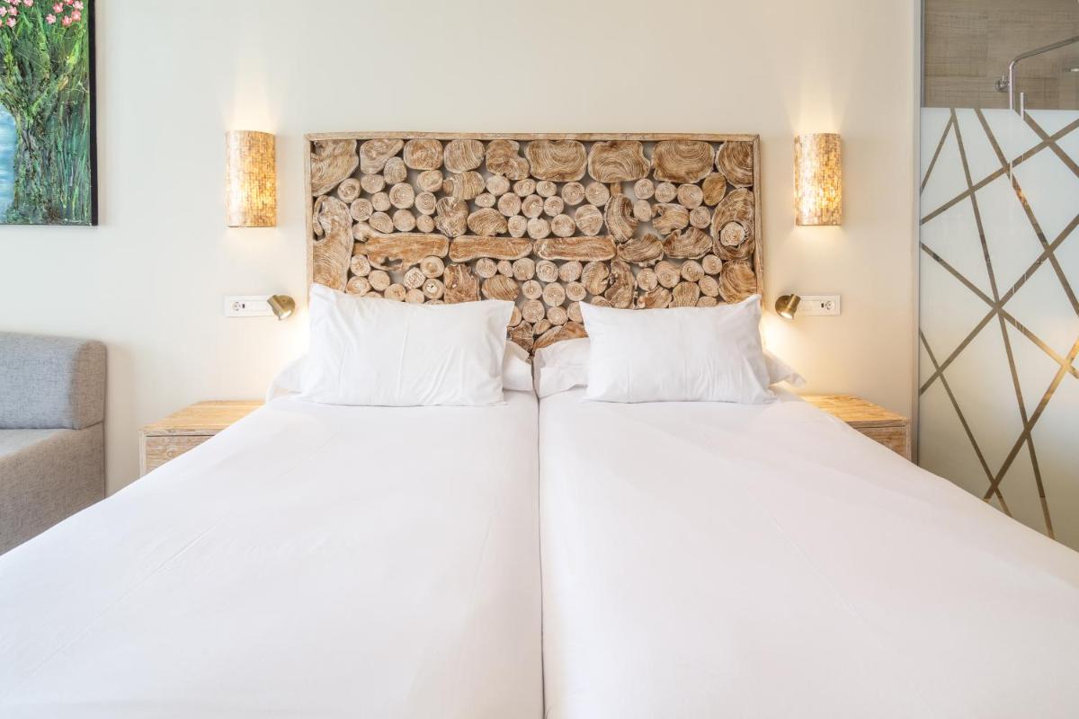 Cama o camas de una habitación en Zahara Beach & Spa by QHotels - Adults Recommended