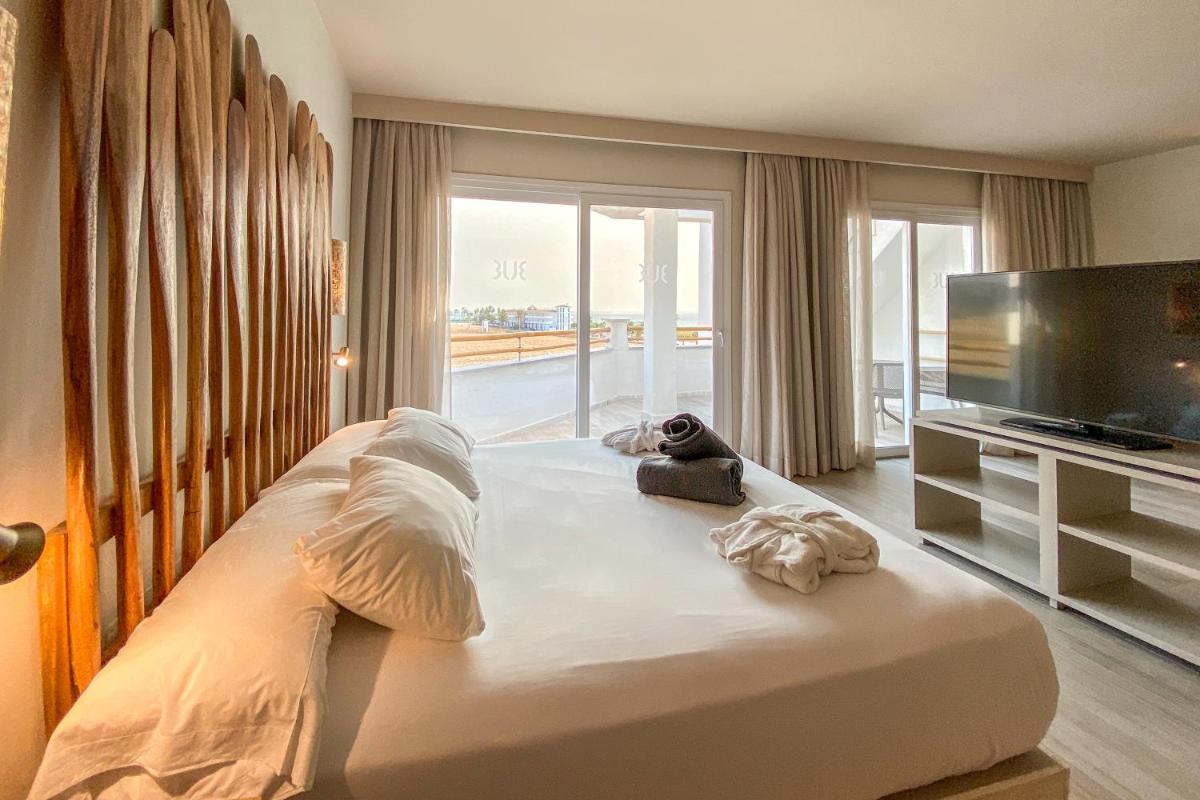 Cama o camas de una habitación en Zahara Beach & Spa by QHotels - Adults Recommended