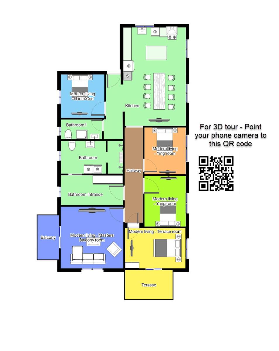 aday - 4 Bedroom - Modern Living Apartment - Aalborg - Housity