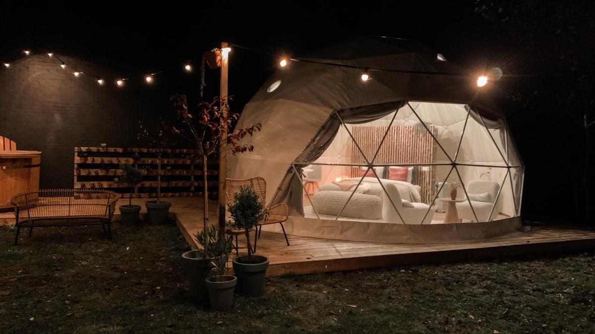 Romantische glamping dome Koksijde - Duiniek - Housity