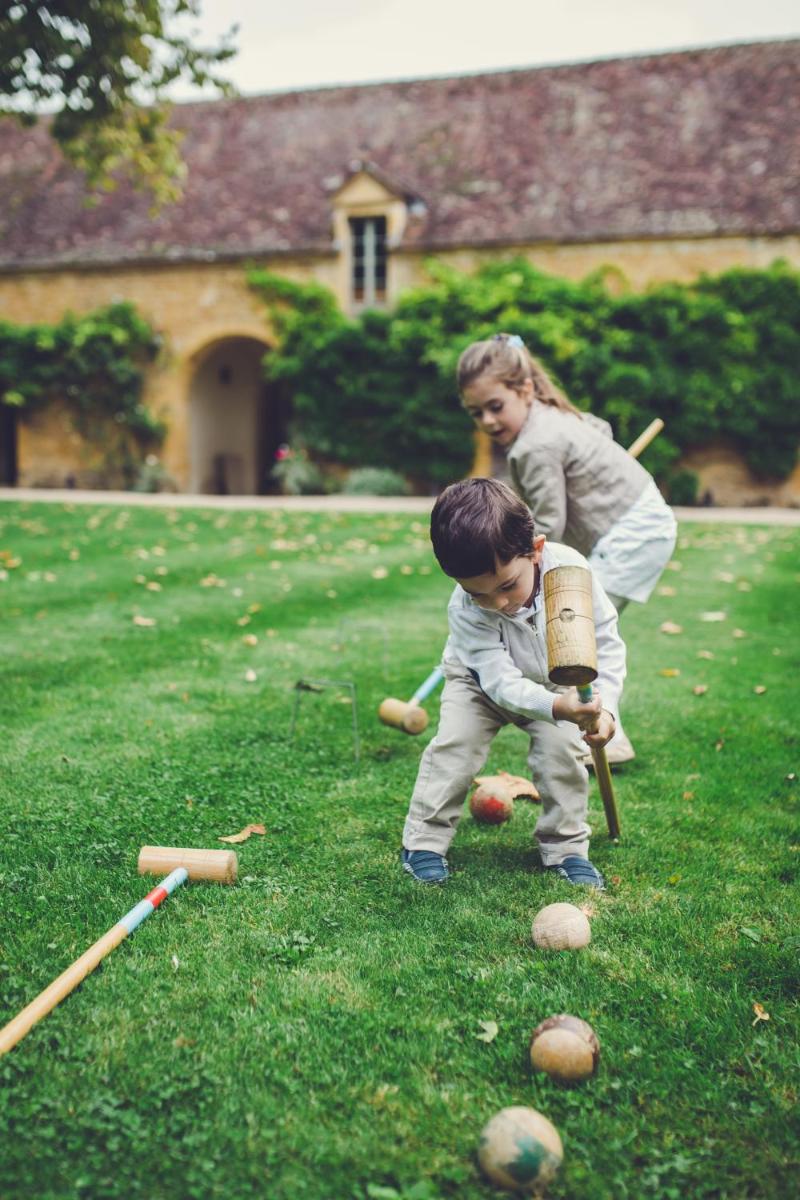 Enfants séjournant dans l'établissement Château de Bagnols